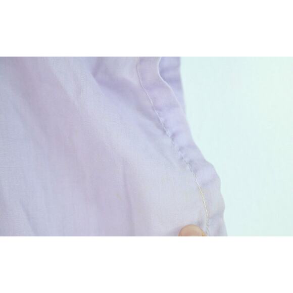 FLAW Vintage Handmade Square Dance Dress Purple Ruffle Cottagecore M Cupcake - Picture 7 of 15